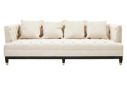 Sirella 3 Seat Viola Sand Fabric Sofa Sofa