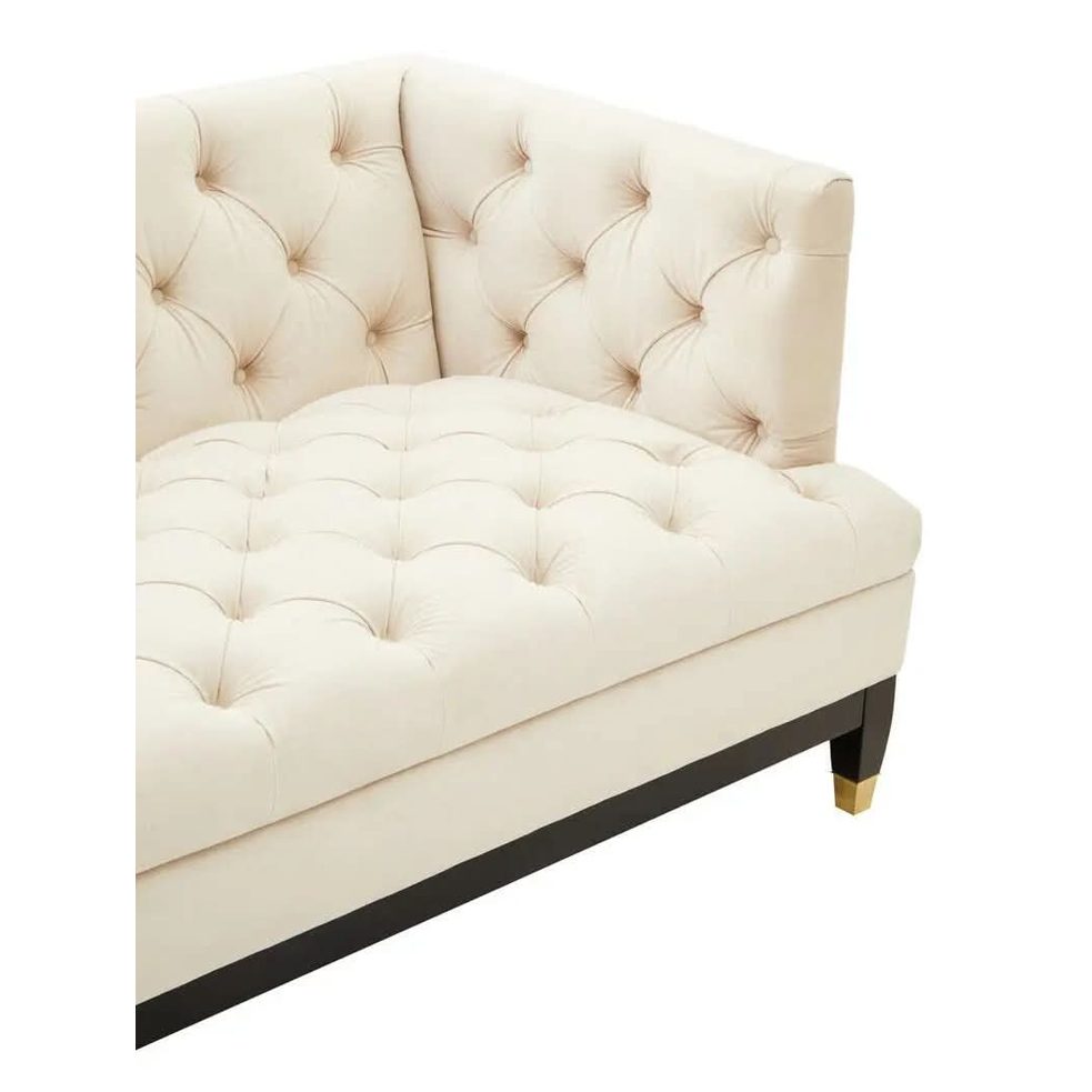 Sirella 3 Seat Viola Sand Fabric Sofa Sofa
