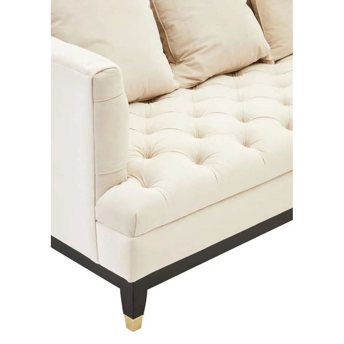 Sirella 3 Seat Viola Sand Fabric Sofa Sofa