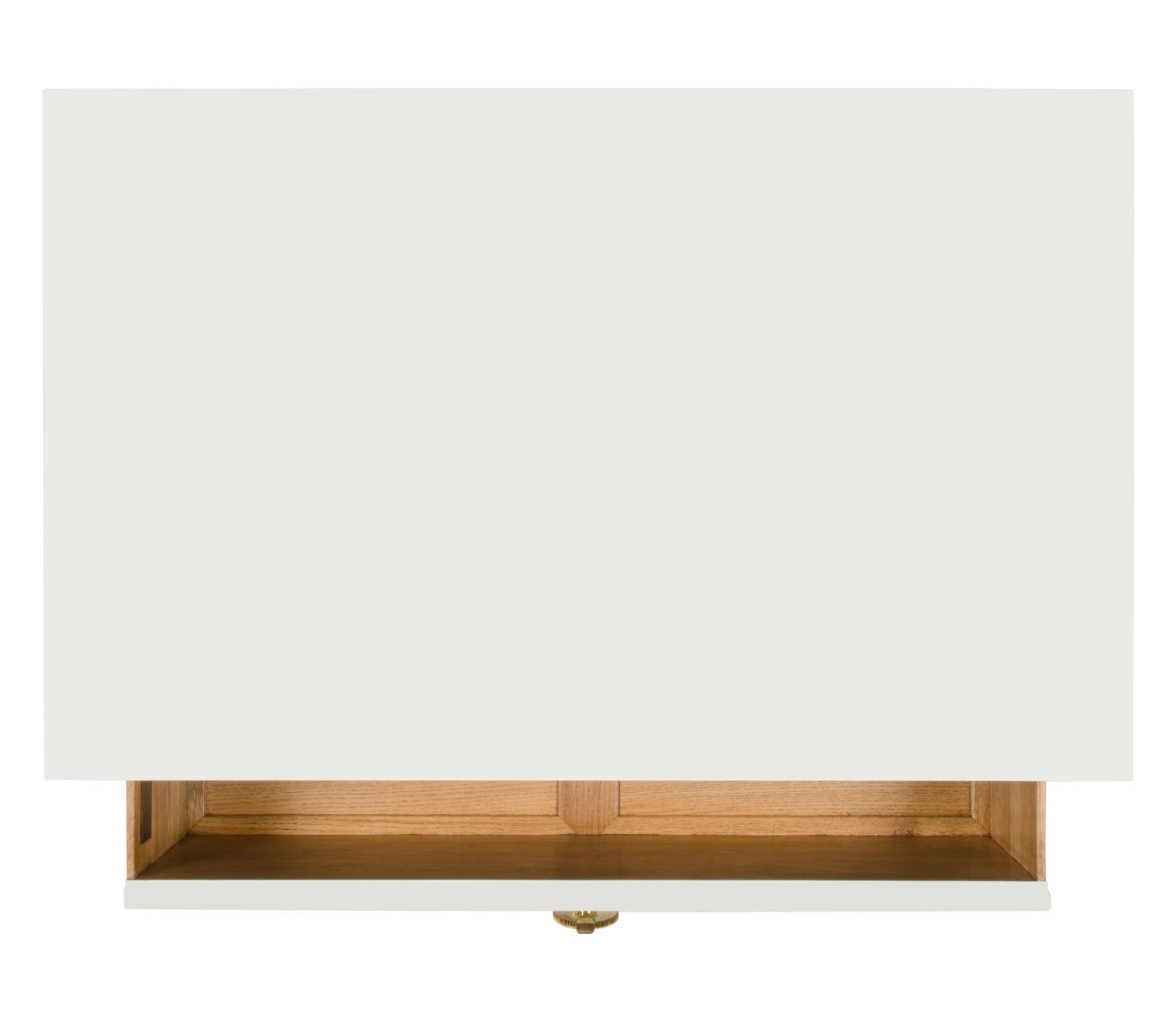 Jonathan Charles Small Chest of Three Drawers Crackle Ceramic Lacquer