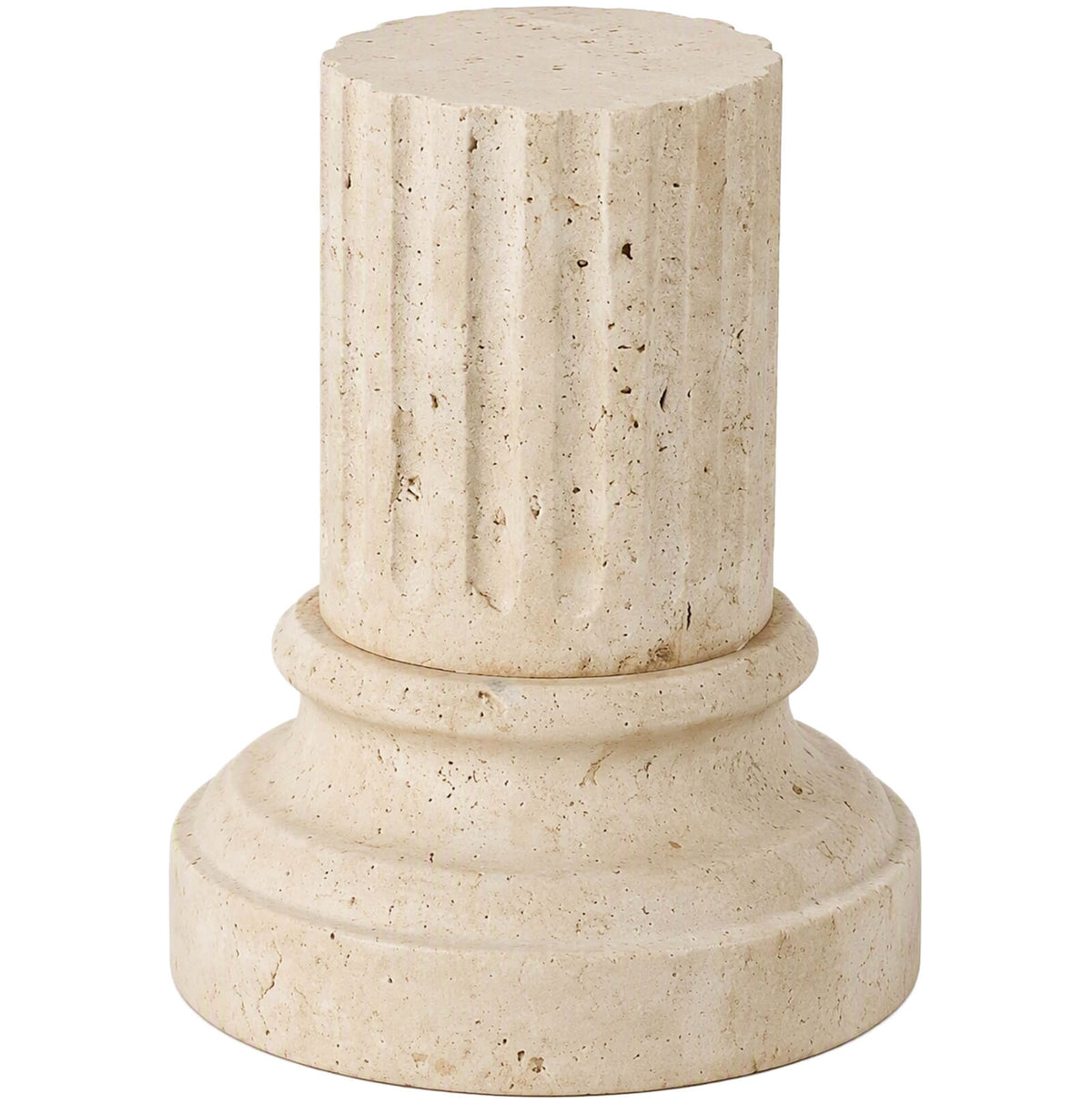 Keiichi Marcello Decorative Object in Travertine - Small