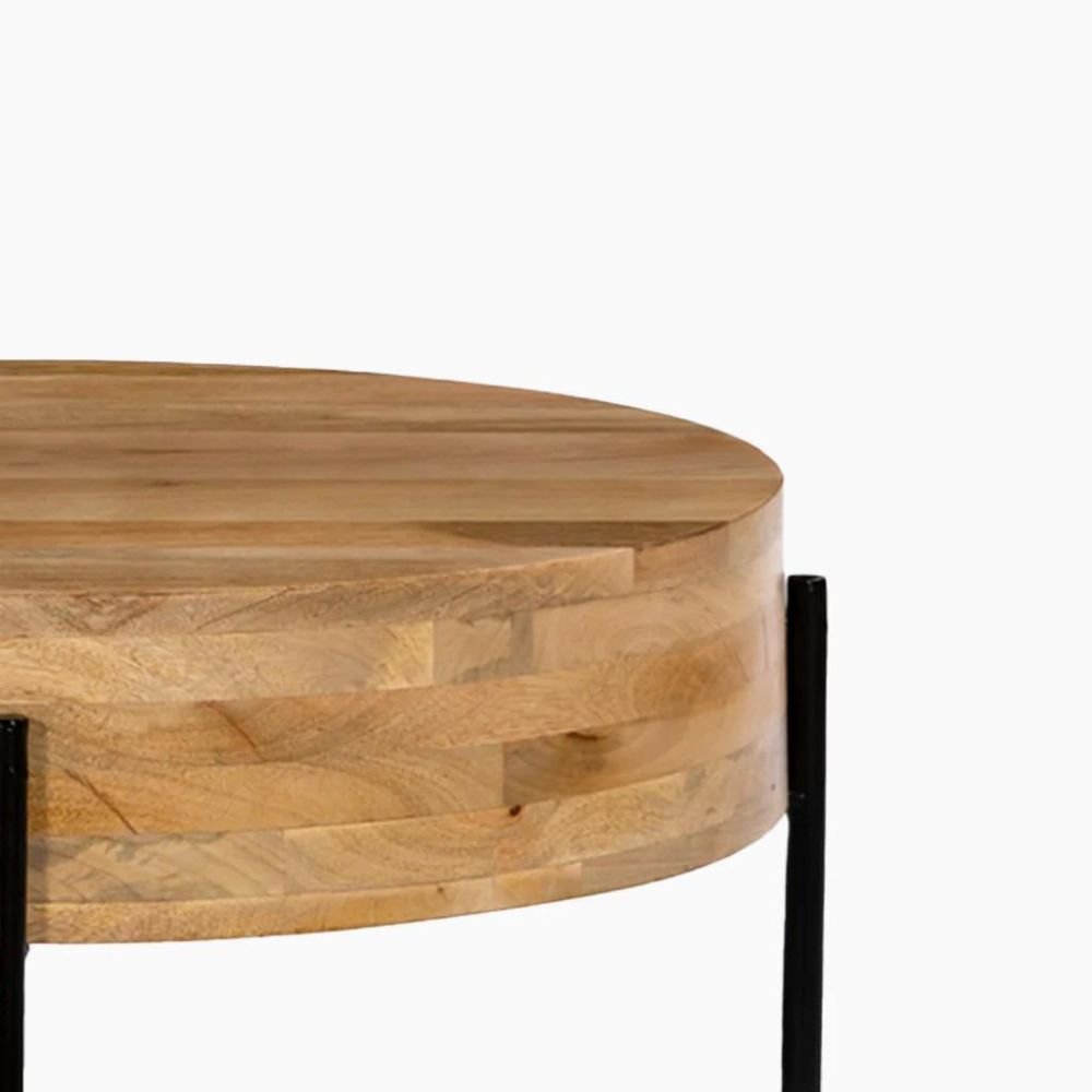 Solomon Mango Wood Coffee Table Coffee Table