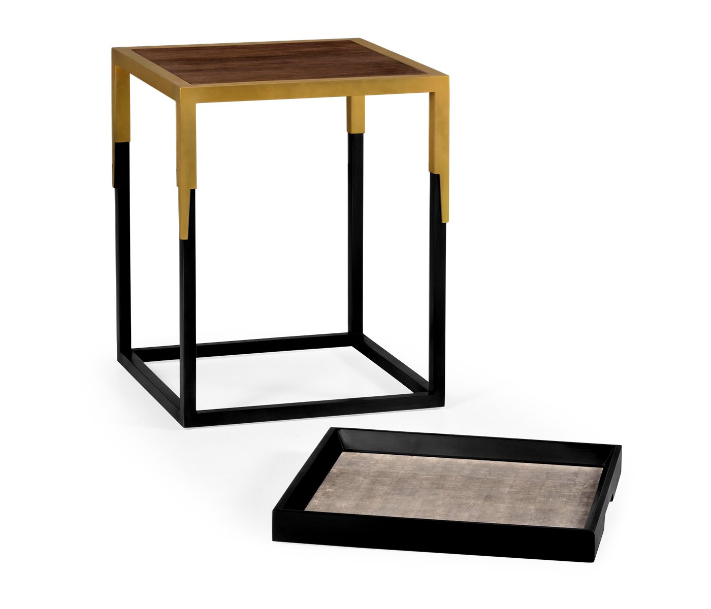 Jonathan Charles Square Tray Table Malaysian