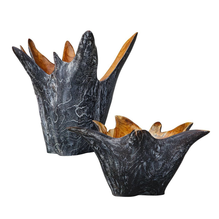 Uttermost Starpetal Indoor/Outdoor Bowls, Set of 2