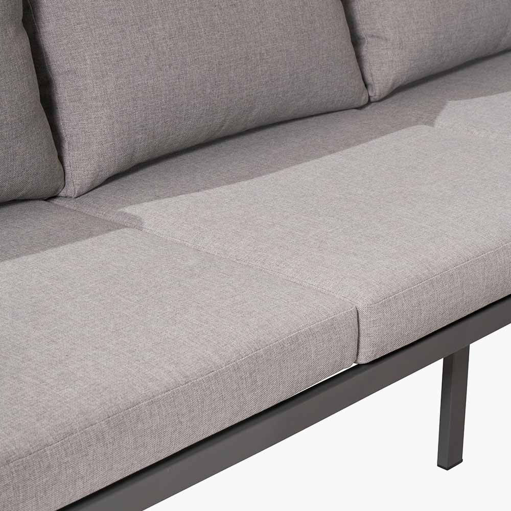 Stockholm Anthracite Outdoor Corner Seating Set - Pacific Lifestyle Nicholas John Interiors