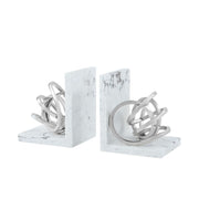 Theodore Alexander Scribble Bookends   Nicholas John Interiors