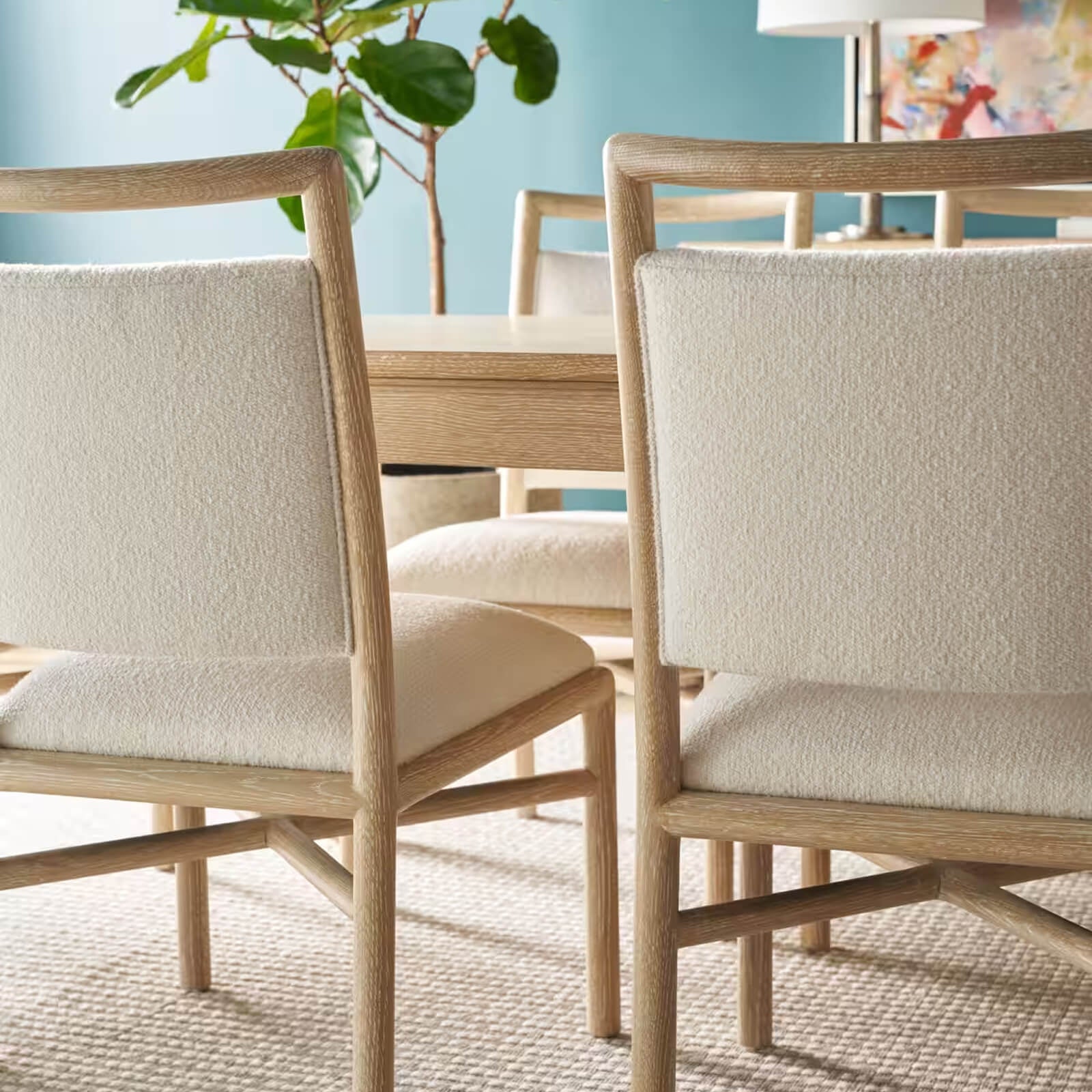 Theodore Alexander Chair Montauk Upholstered Dining Side in Light
