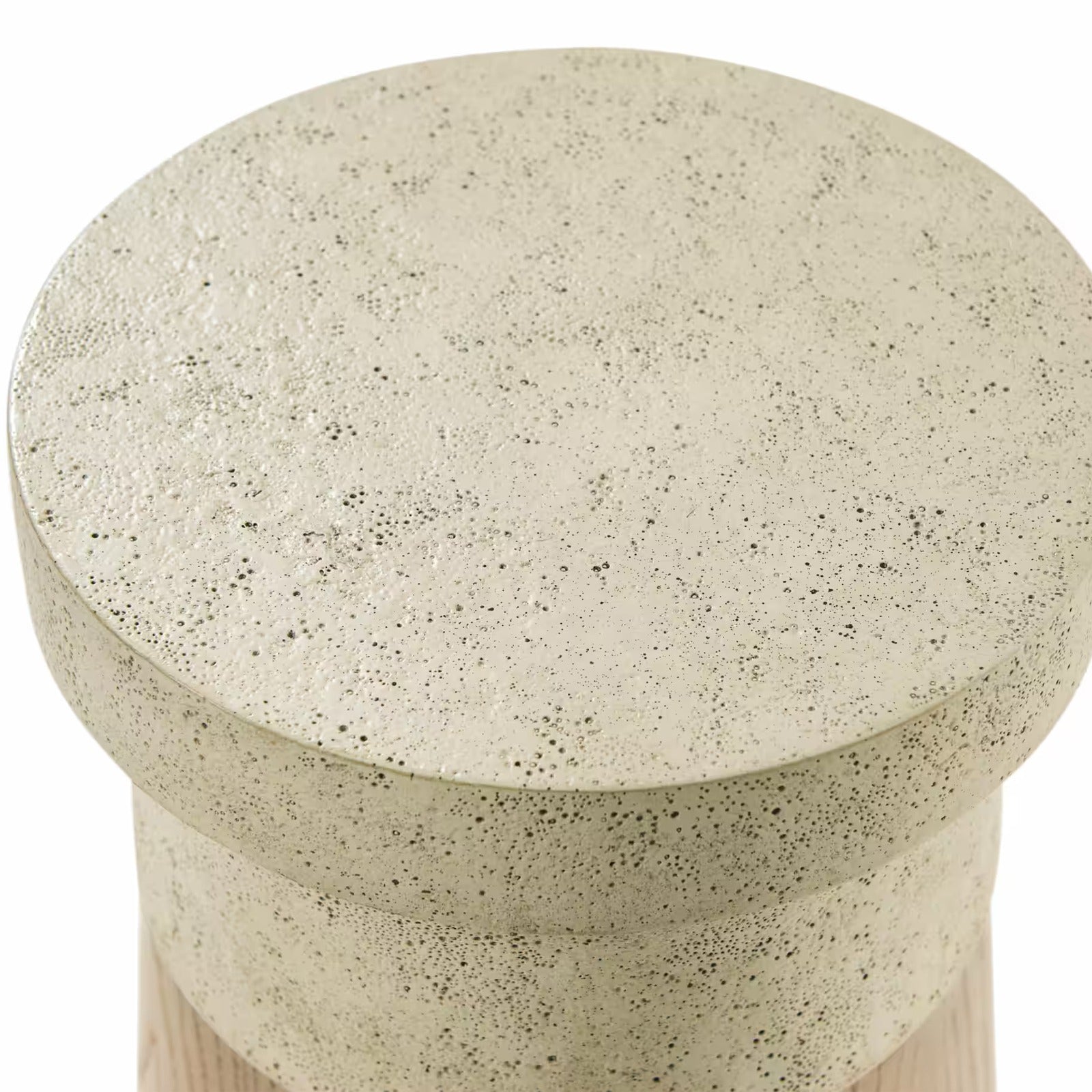 Theodore Alexander Catalina Accent Table in Dune Finish