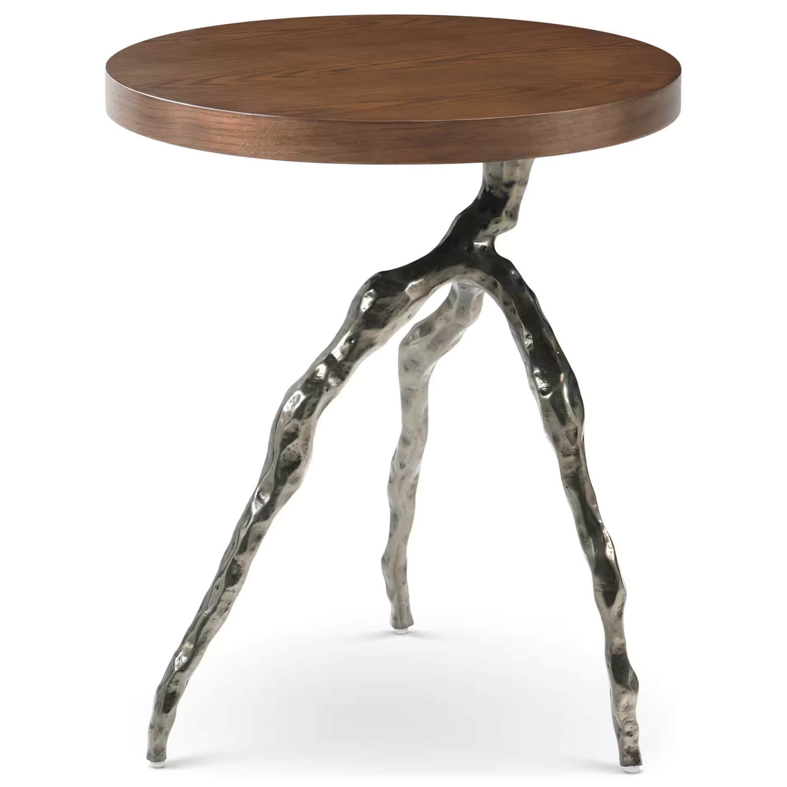 Theodore Alexander Catalina Branch Accent Table in Earth Finish