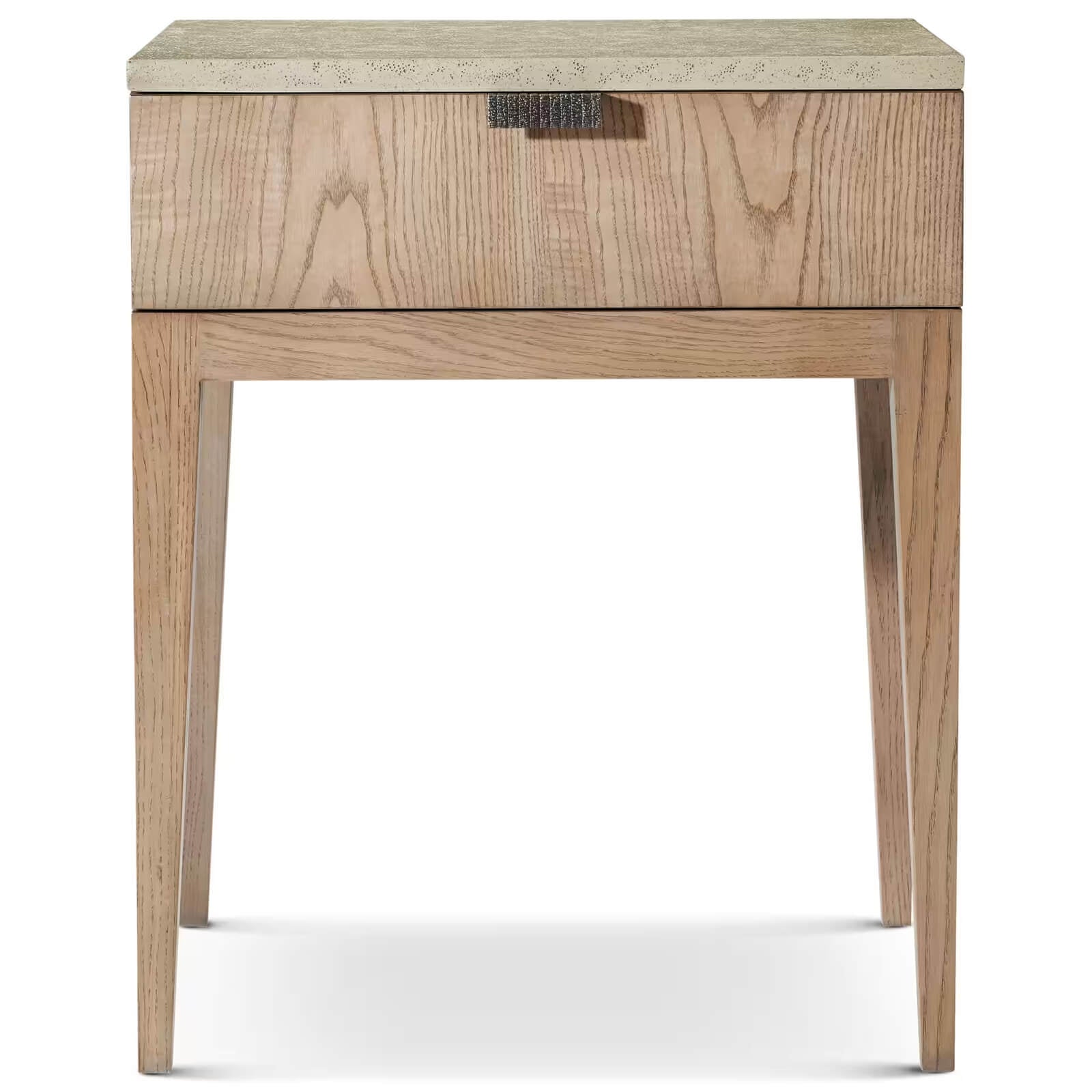 Theodore Alexander Catalina Single Drawer Nightstand in Dune Finish