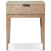 Theodore Alexander Catalina Single Drawer Nightstand in Dune Finish