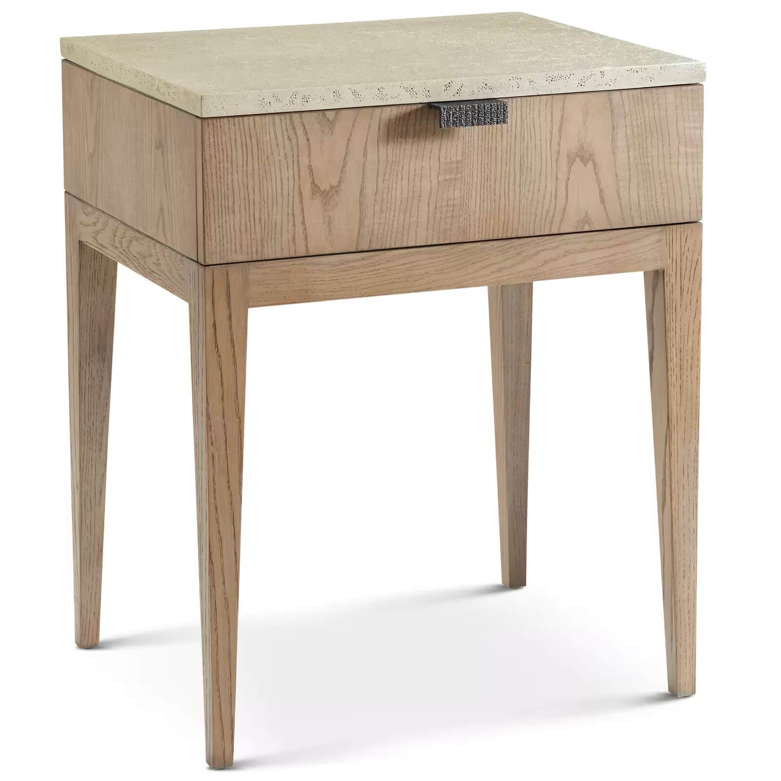 Theodore Alexander Catalina Single Drawer Nightstand in Dune Finish