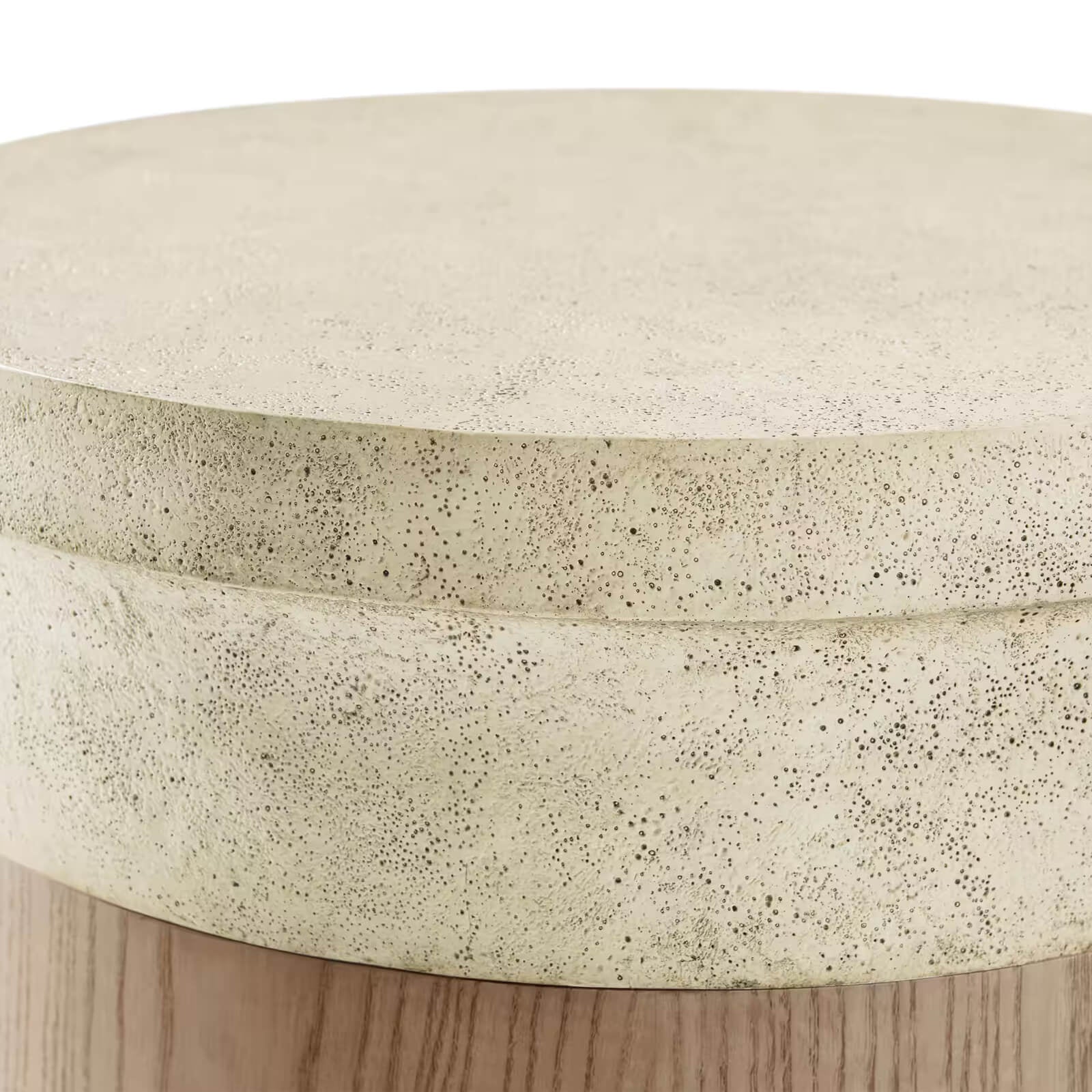 Theodore Alexander III Catalina Side Table in Dune Finish