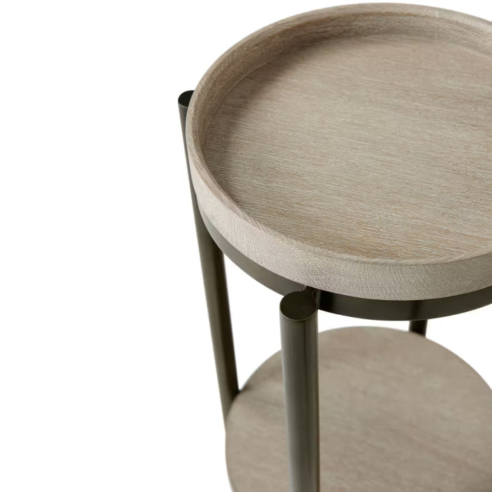 Theodore Alexander Iron Drink Table
