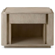 Theodore Alexander Repose Open Bedside in Grey Oak