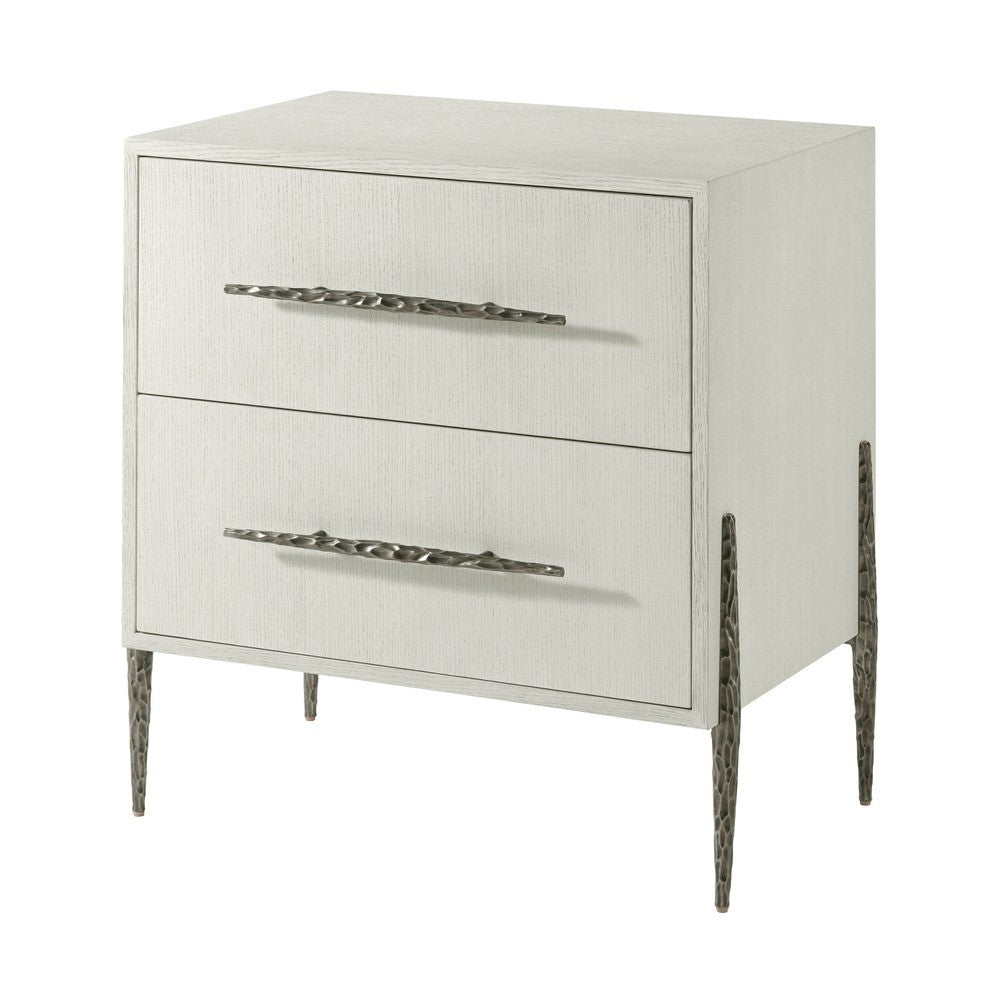 Theodore Alexander Essence Two Drawer Bedside Nightstand