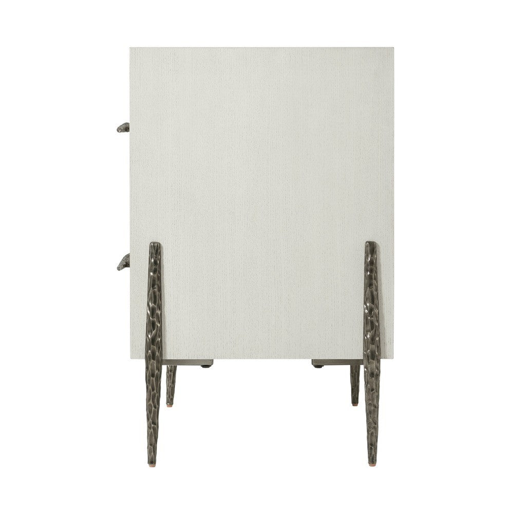 Theodore Alexander Essence Two Drawer Bedside Nightstand