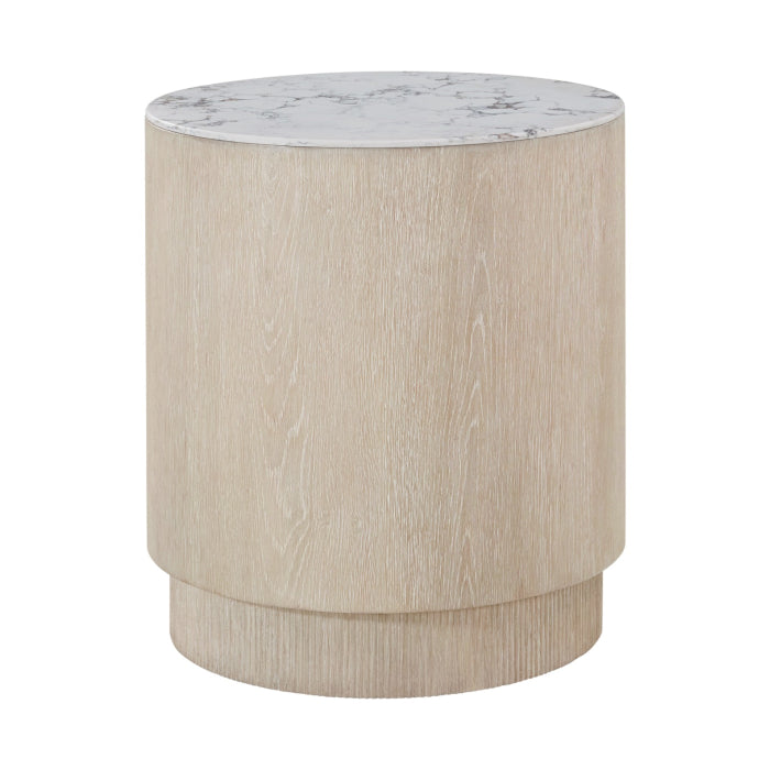Theodore Alexander Horizon Drum Side Table