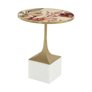 Theodore Alexander Bouquet Side Table   Nicholas John Interiors