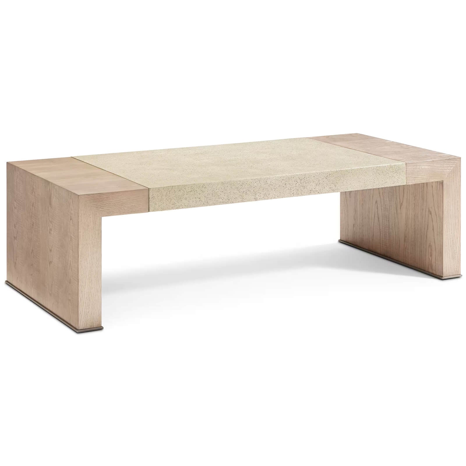 Theodore Alexander II Catalina Coffee Table in Dune Finish