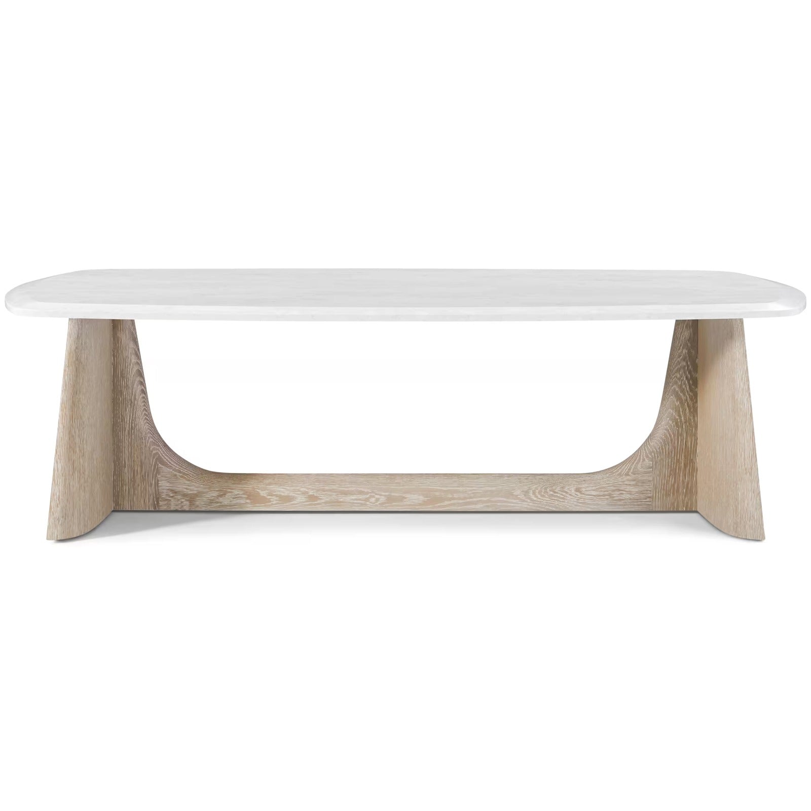 Theodore Alexander Wooden Coffee Table Marble Top