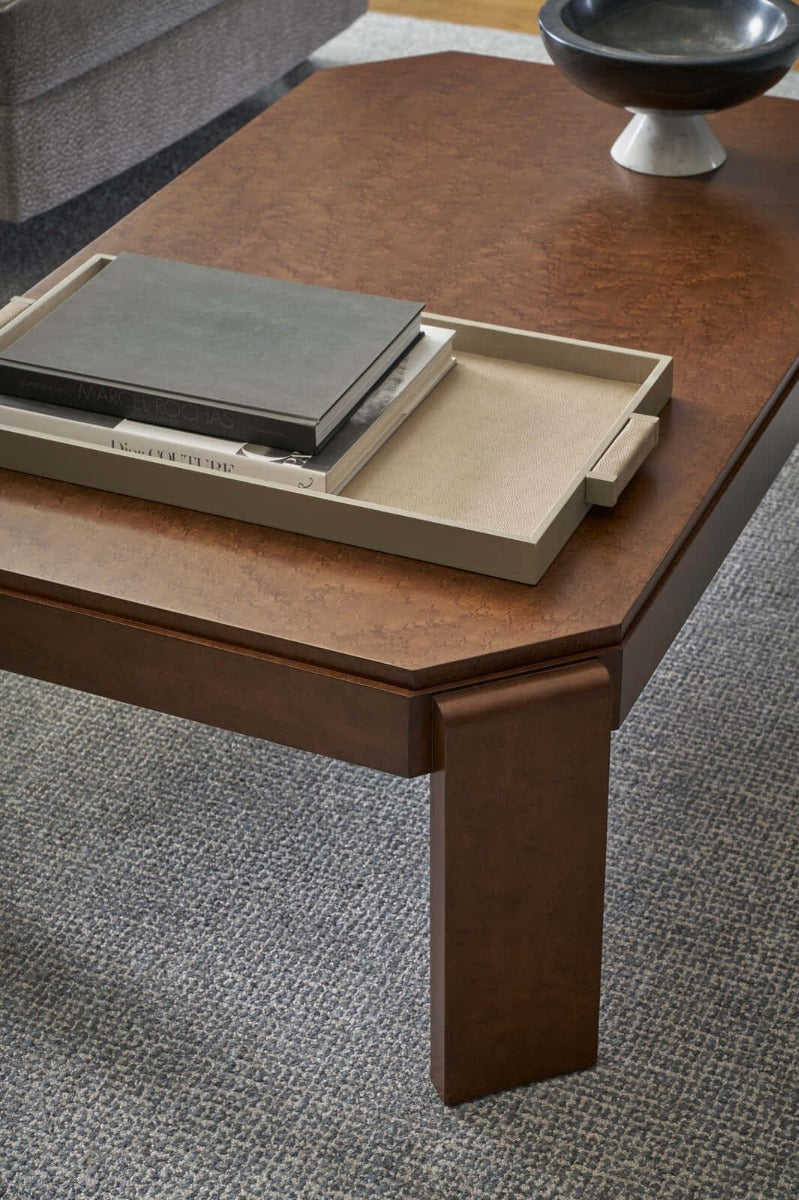 Theodore Alexander Origins Rectangle Coffee Table in Landmark