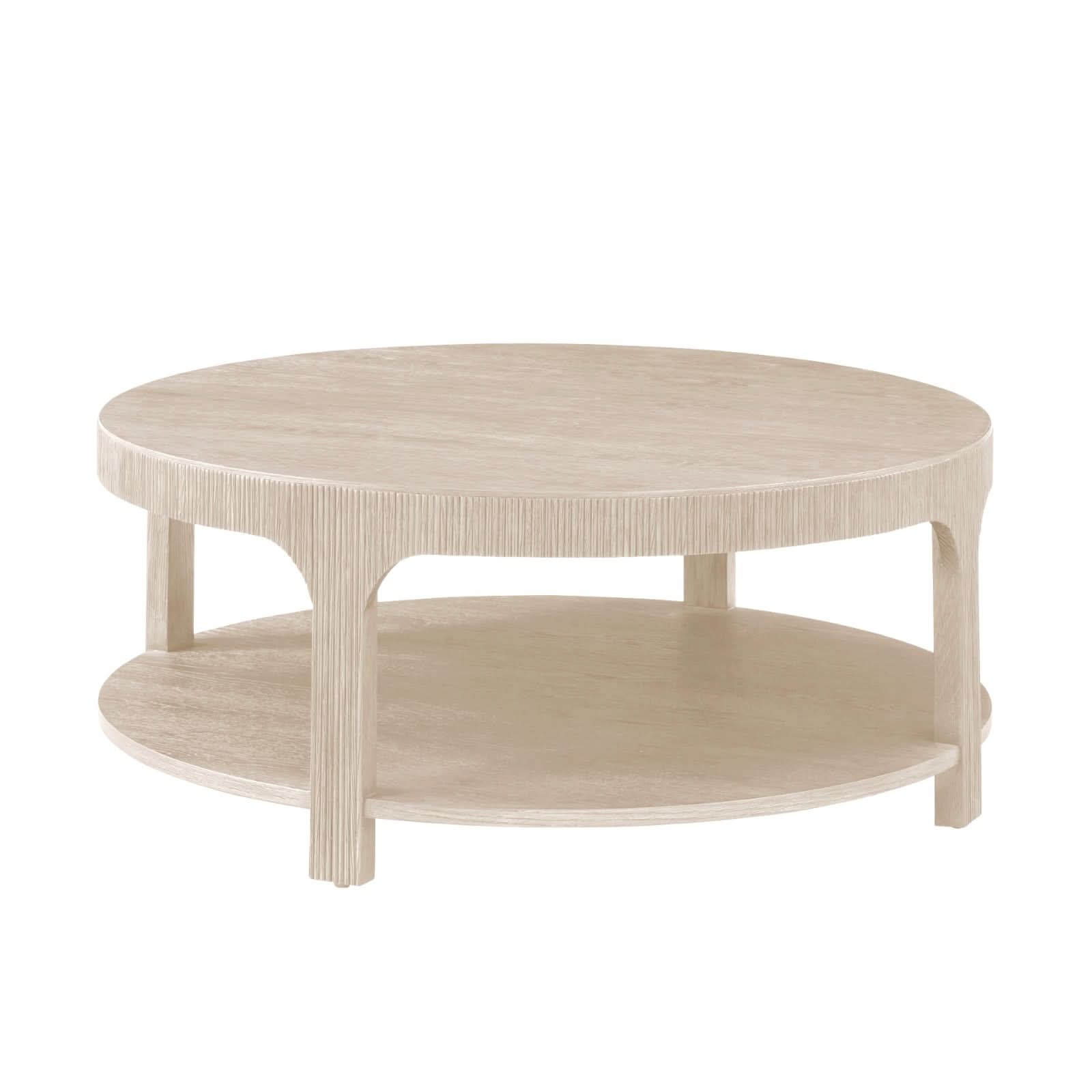 Theodore Alexander Horizon Round Coffee Table   Nicholas John Interiors