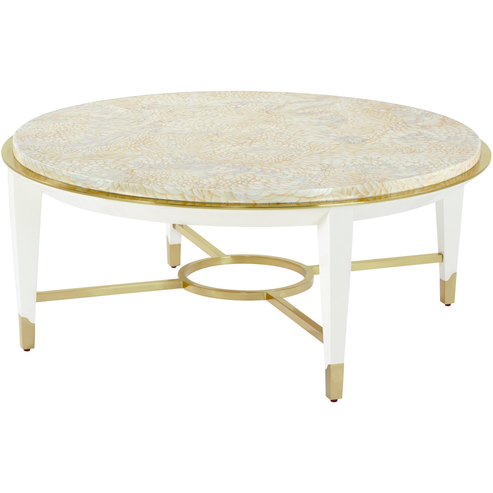 Theodore Alexander Judith Leiber Round Coffee Table
