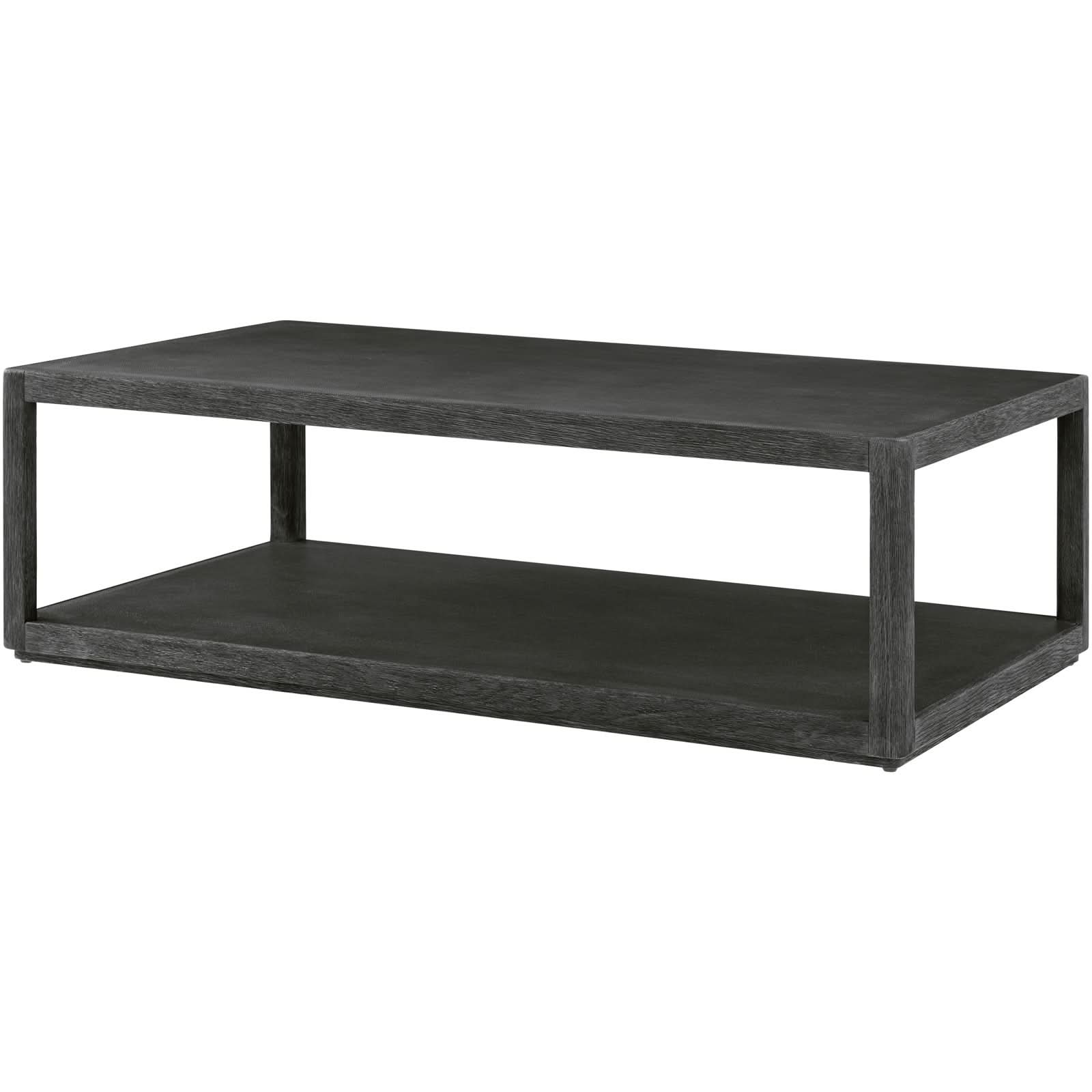 Theodore Alexander Maxwell Rectangular Coffee Table Dark   Nicholas John Interiors