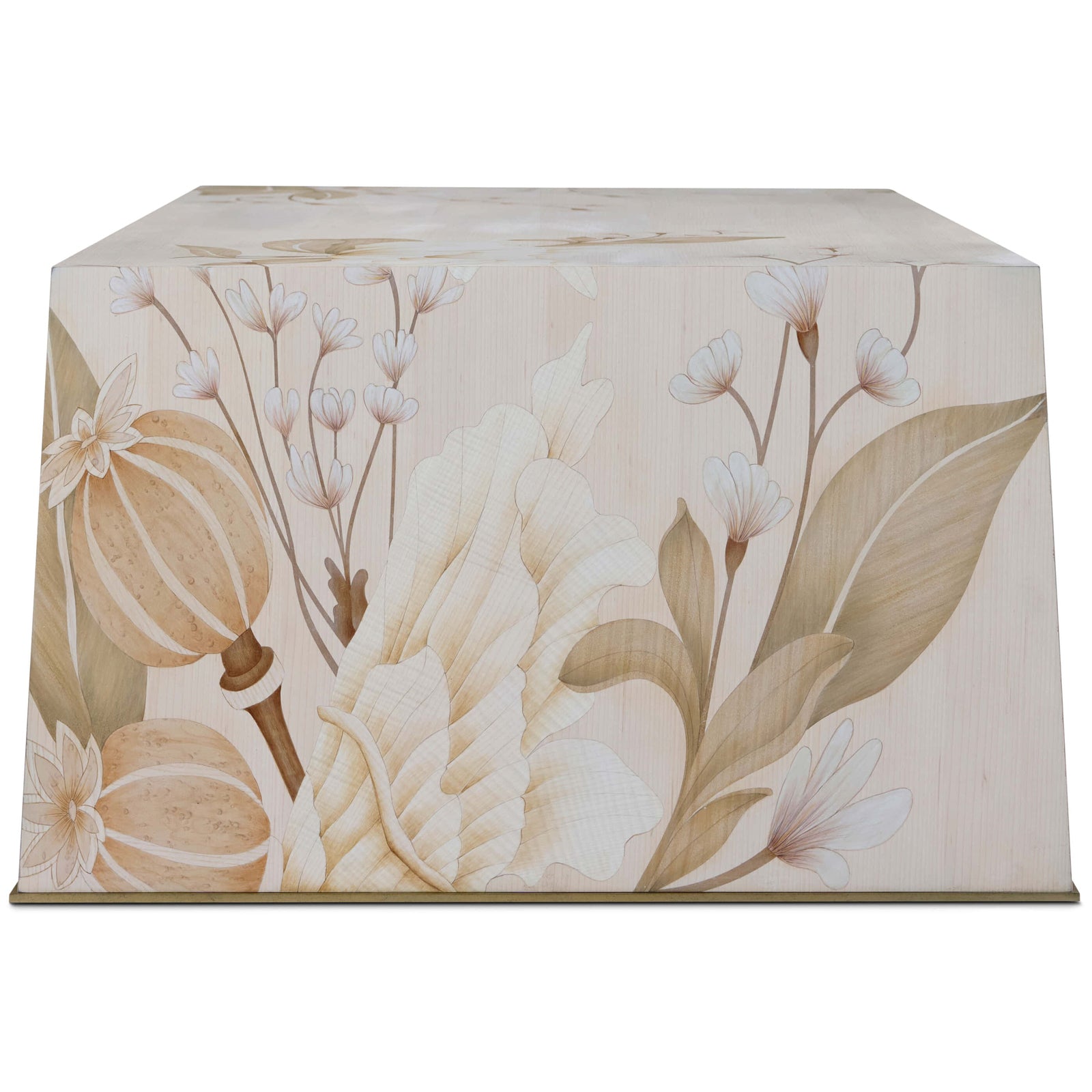 Theodore Alexander Table Bouquet Coffee in Buttercream
