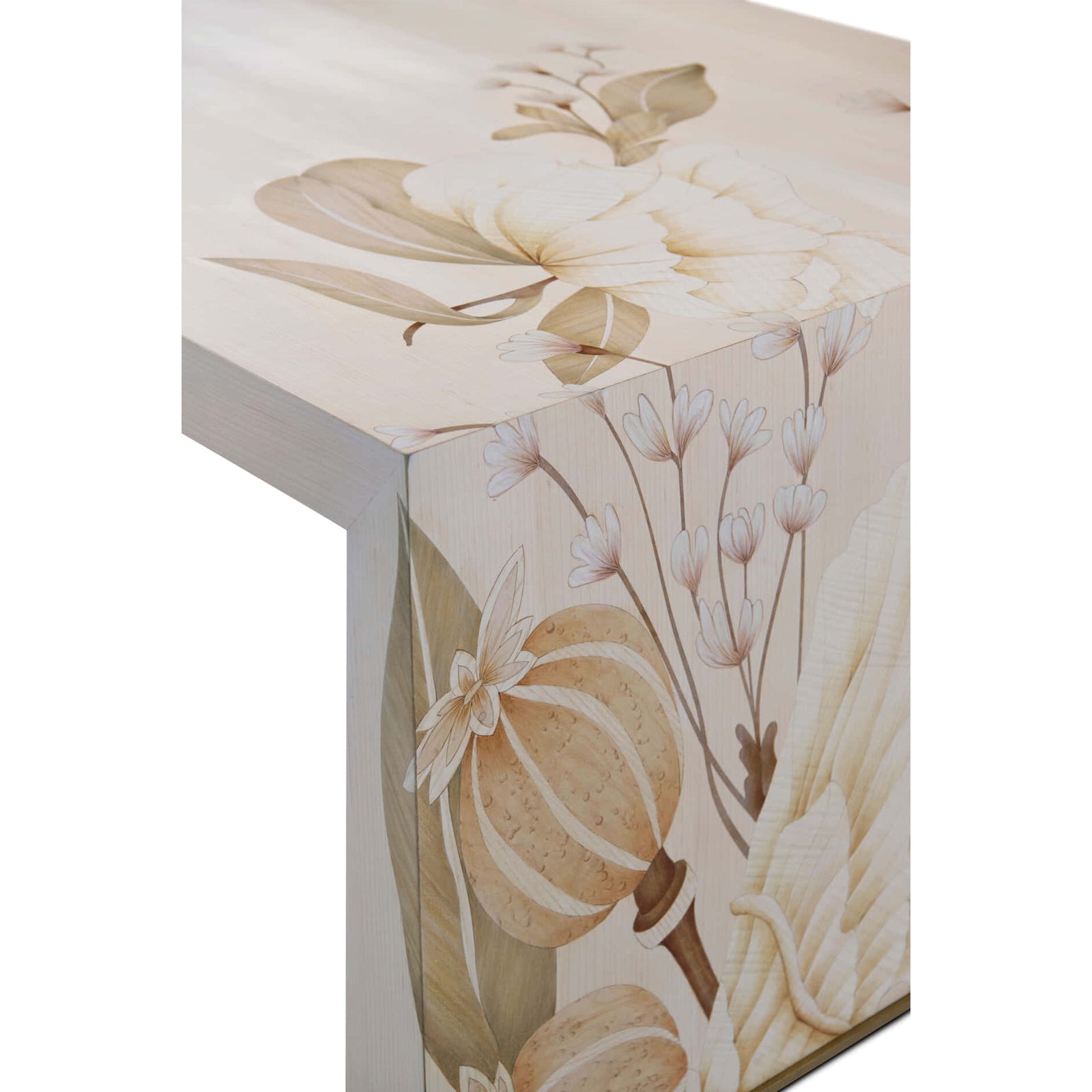 Theodore Alexander Table Bouquet Coffee in Buttercream