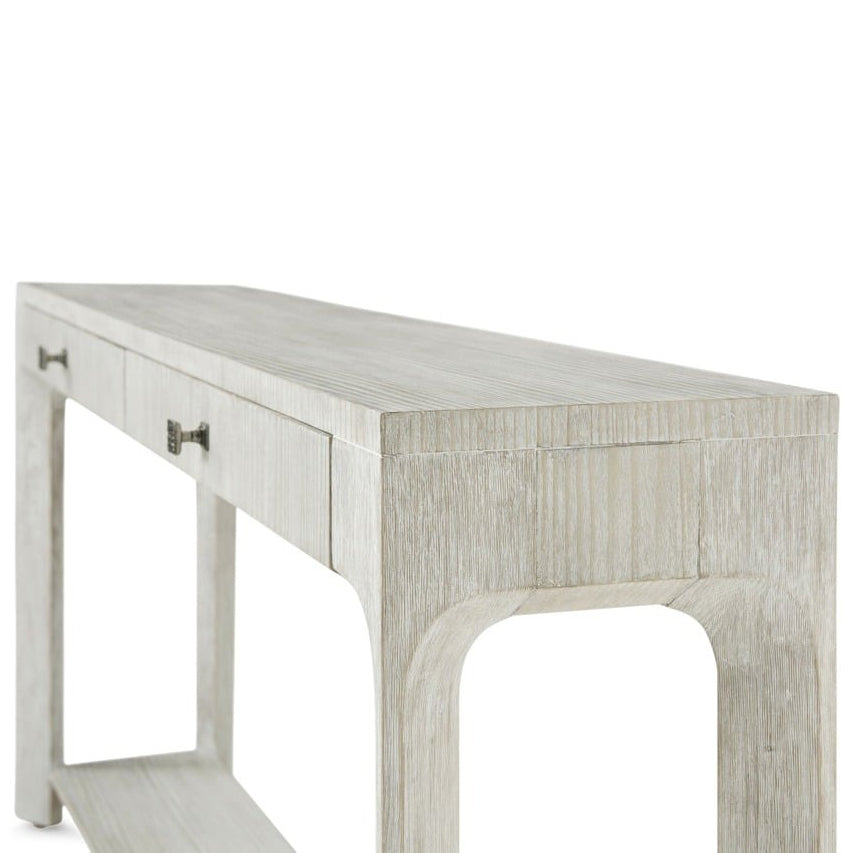 Theodore Alexander Breeze Two Drawer Console Table