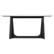 Theodore Alexander Repose Wooden Console Table Marble Top