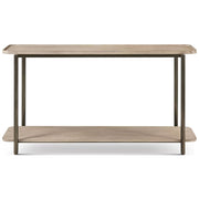 Theodore Alexander Iron Console Table Veneer Top