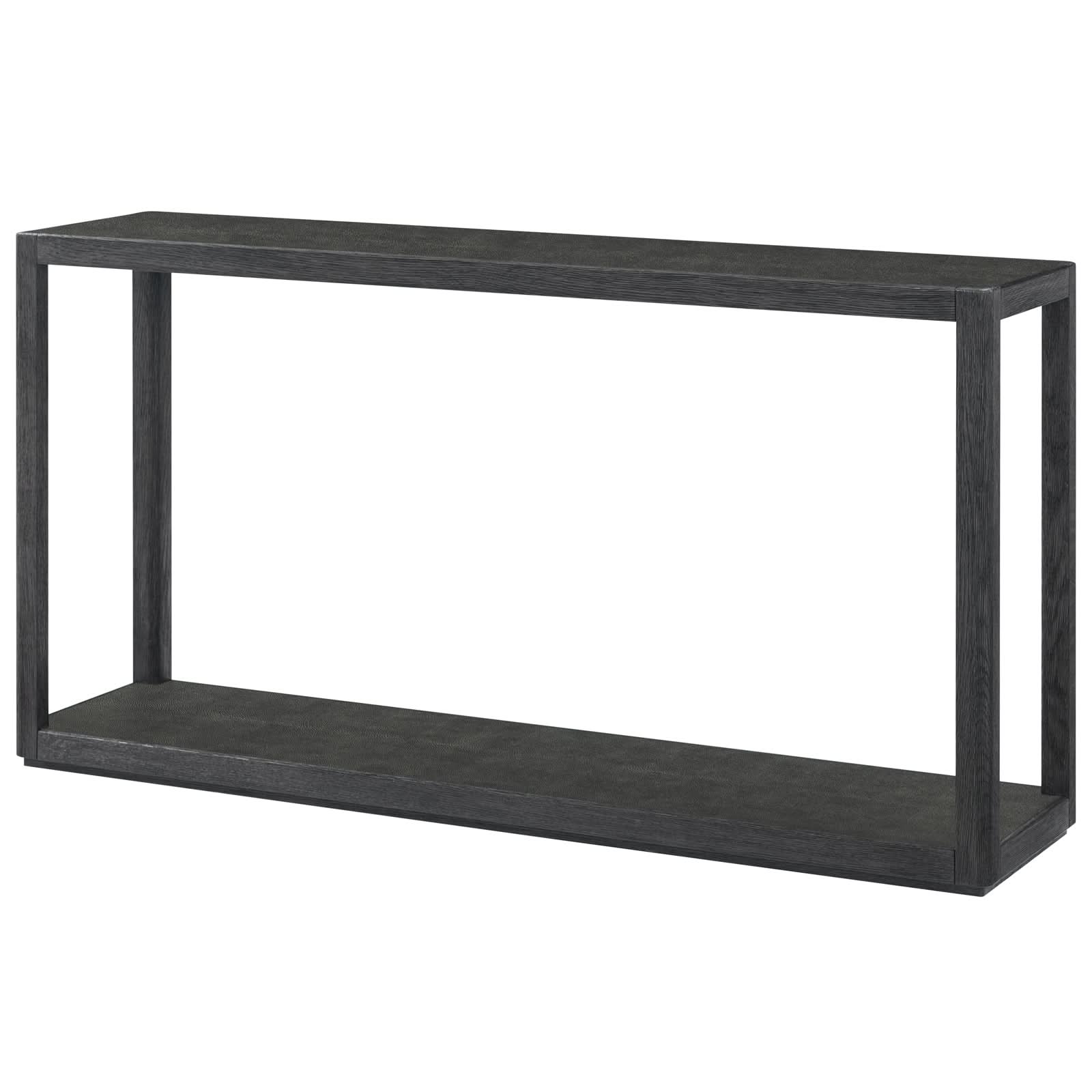 Theodore Alexander Table Maxwell Console in Dark   Nicholas John Interiors