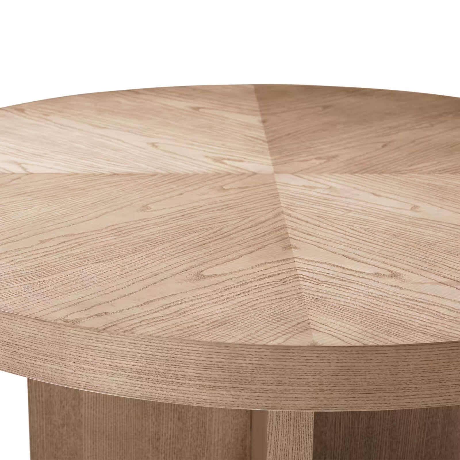Theodore Alexander Catalina Extending Round Dining Table 137 - 183cm Dune Finish