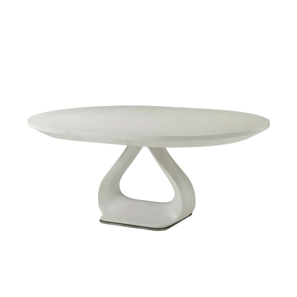 Theodore Alexander Essence Extending Dining Table - Round   Nicholas John Interiors