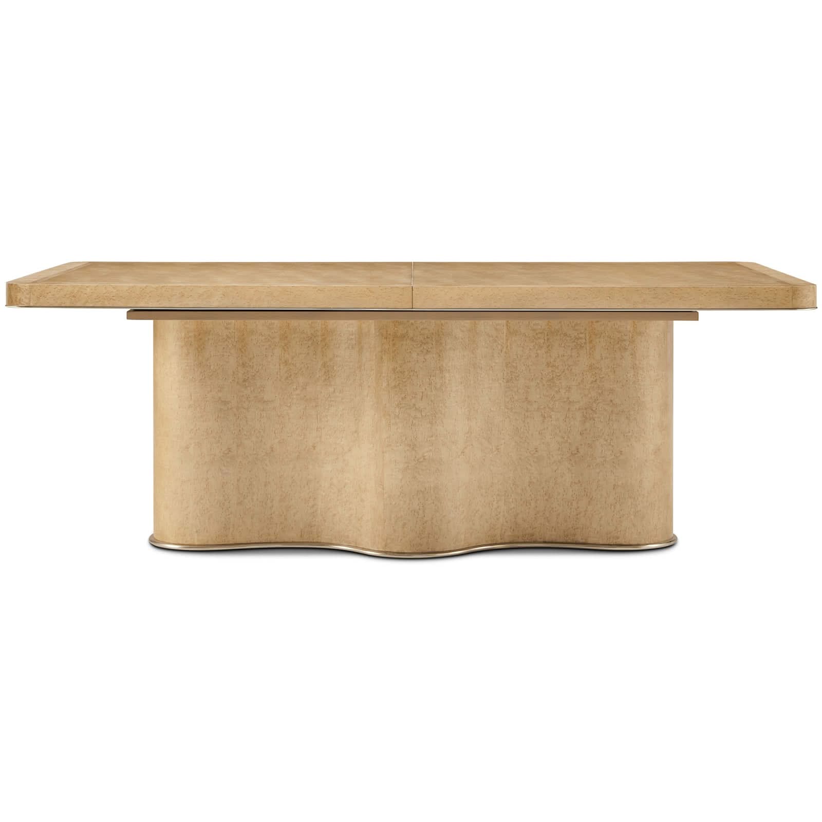Theodore Alexander Table Origins Rectangular Extending Dining in Sesame 208-300cm   Nicholas John Interiors