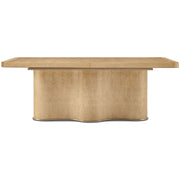 Theodore Alexander Table Origins Rectangular Extending Dining in Sesame 208-300cm   Nicholas John Interiors