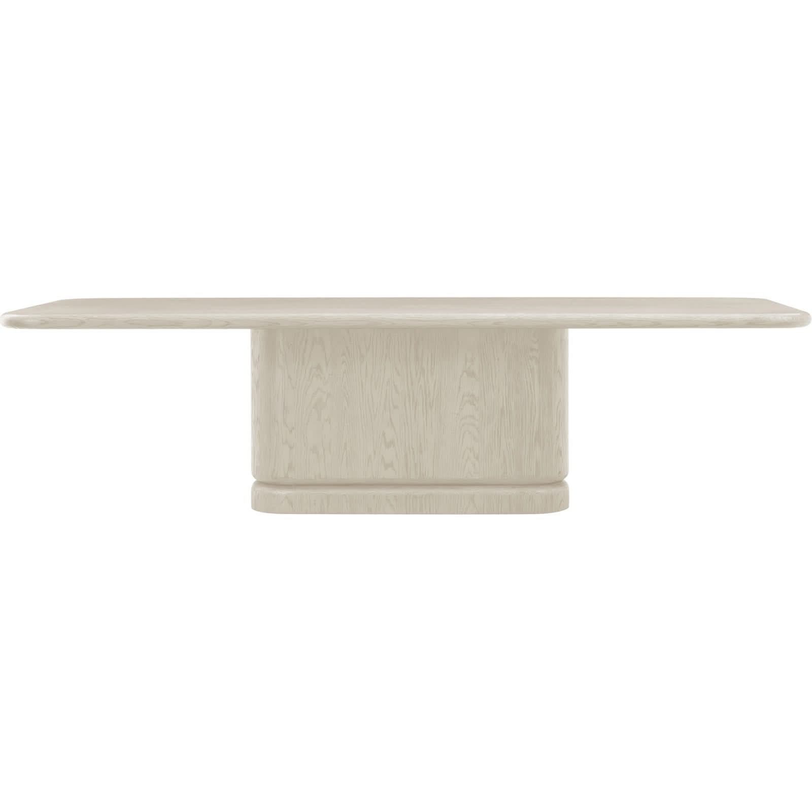 Theodore Alexander Luna Rectangle Dining Table Light   Nicholas John Interiors