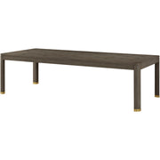 Theodore Alexander Judith Leiber Rectangle Dining Table Dark
