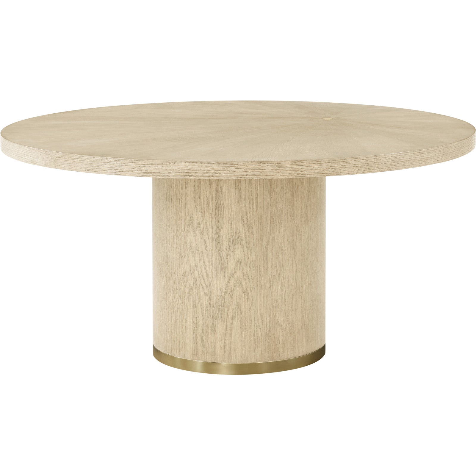 Theodore Alexander Judith Leiber Round Sunburst Dining Table Light