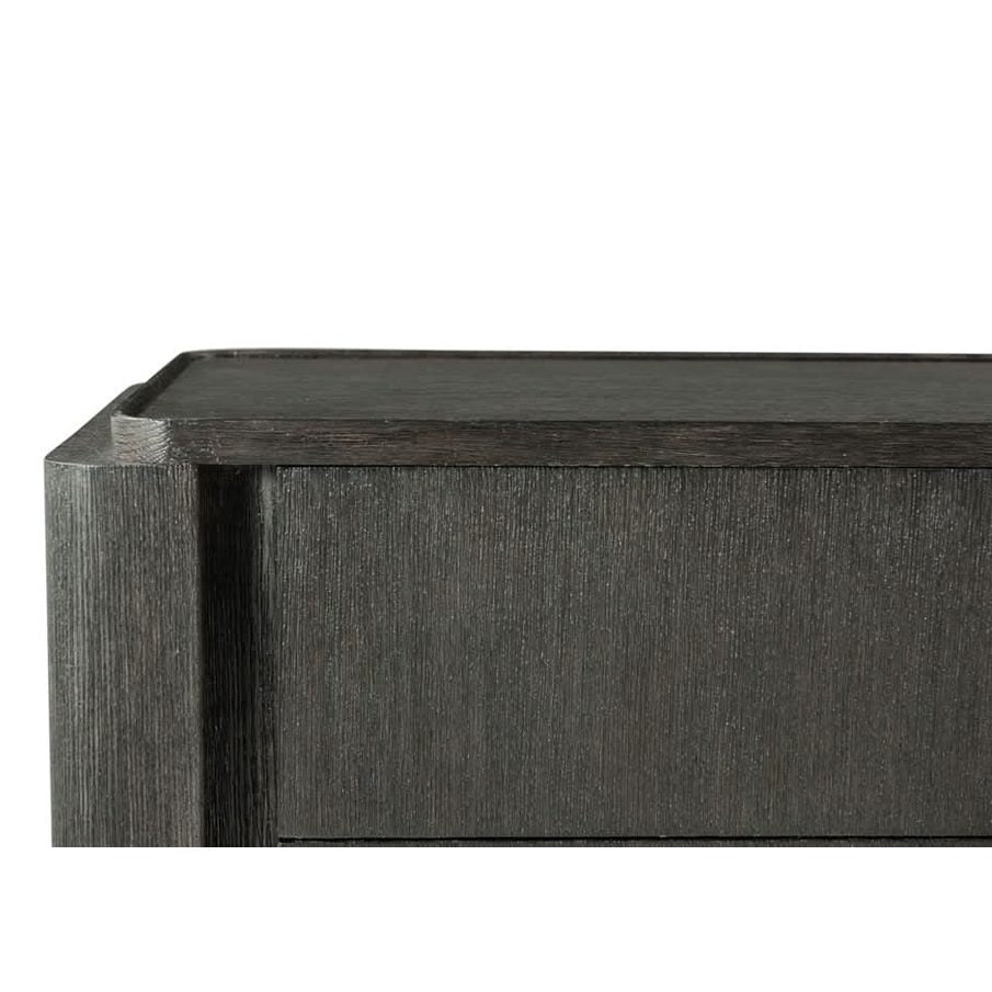Theodore Alexander Repose Closed Bedside Table   Nicholas John Interiors