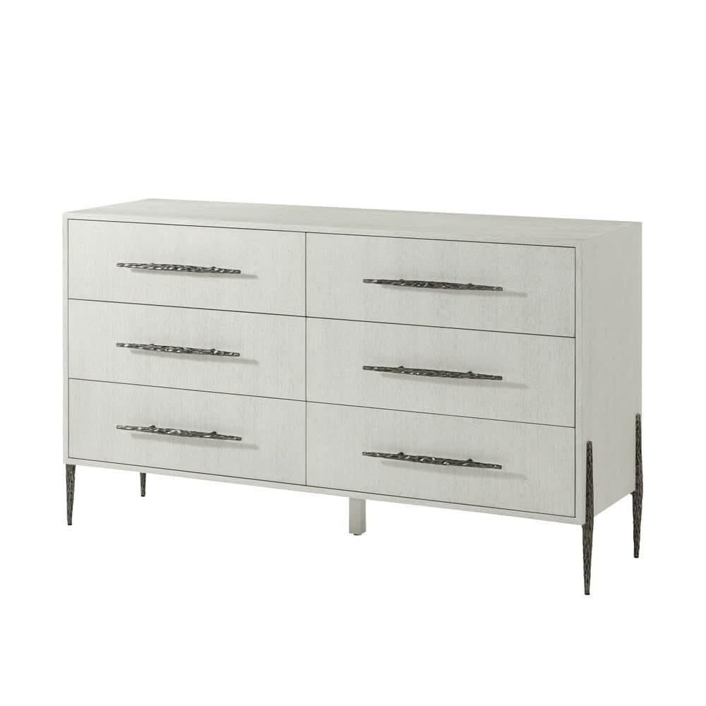 Theodore Alexander Dresser Essence White Oak   Nicholas John Interiors