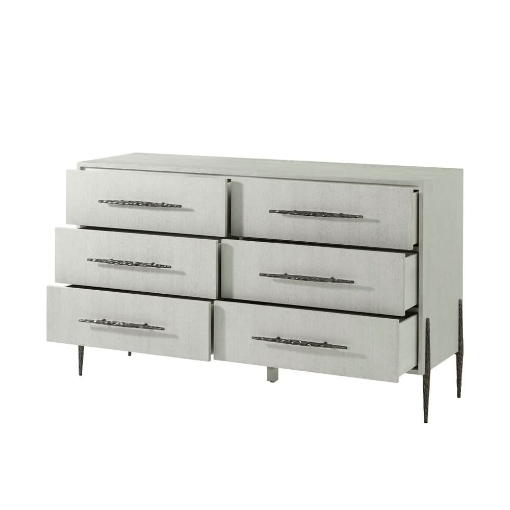 Theodore Alexander Dresser Essence White Oak   Nicholas John Interiors