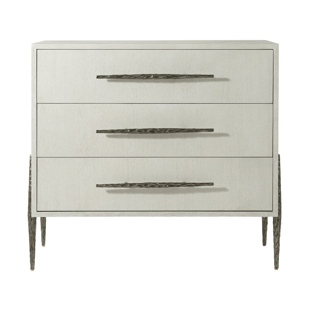 Theodore Alexander Bedside Essence Three Drawer Nightstand