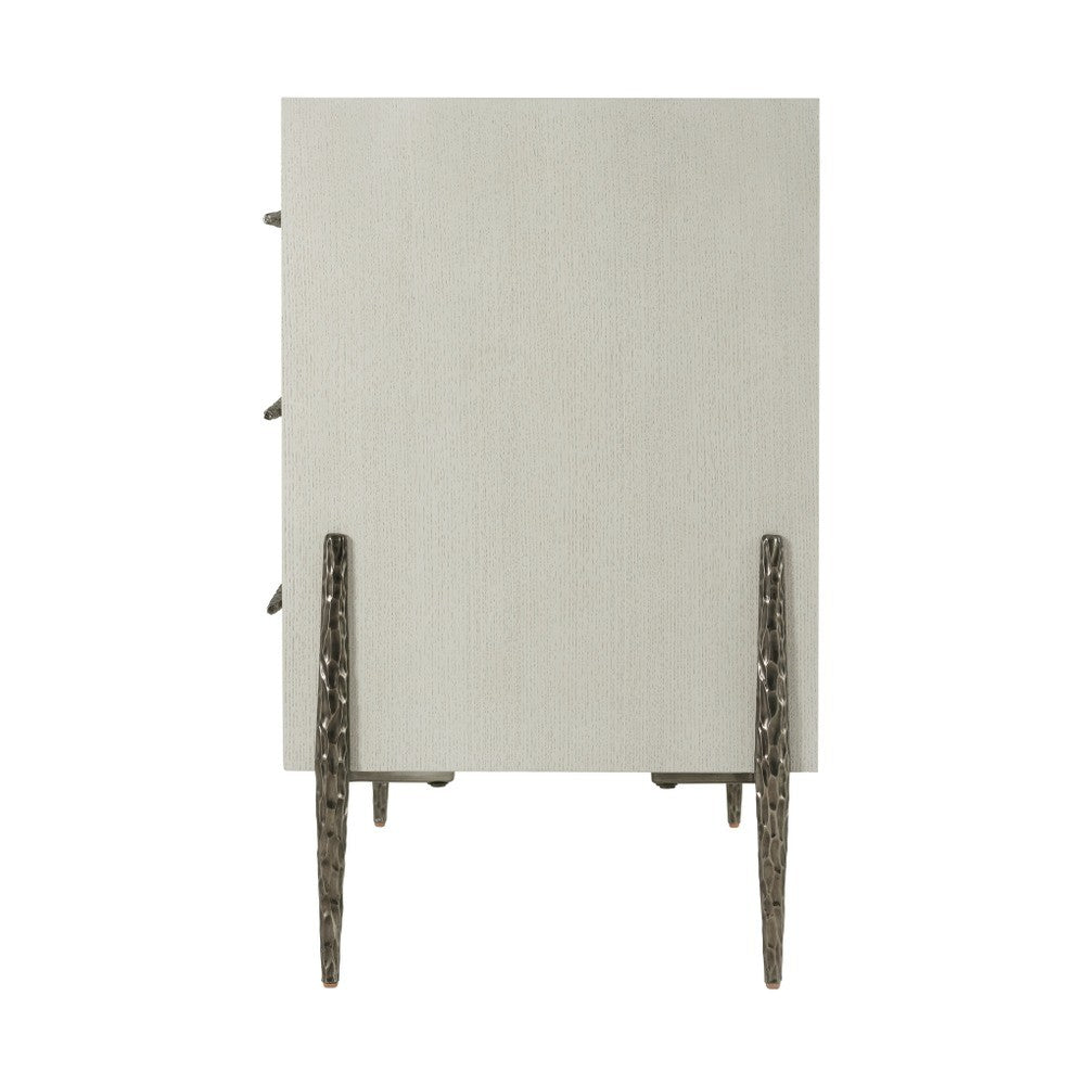 Theodore Alexander Bedside Essence Three Drawer Nightstand