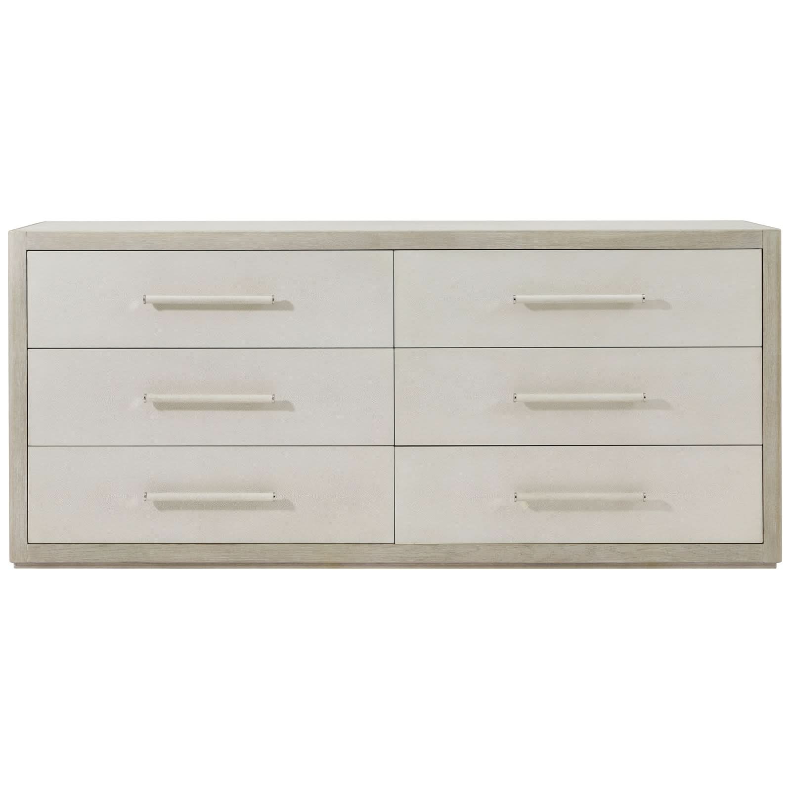 Theodore Alexander Maxwell 6-Drawer Dresser in Light   Nicholas John Interiors