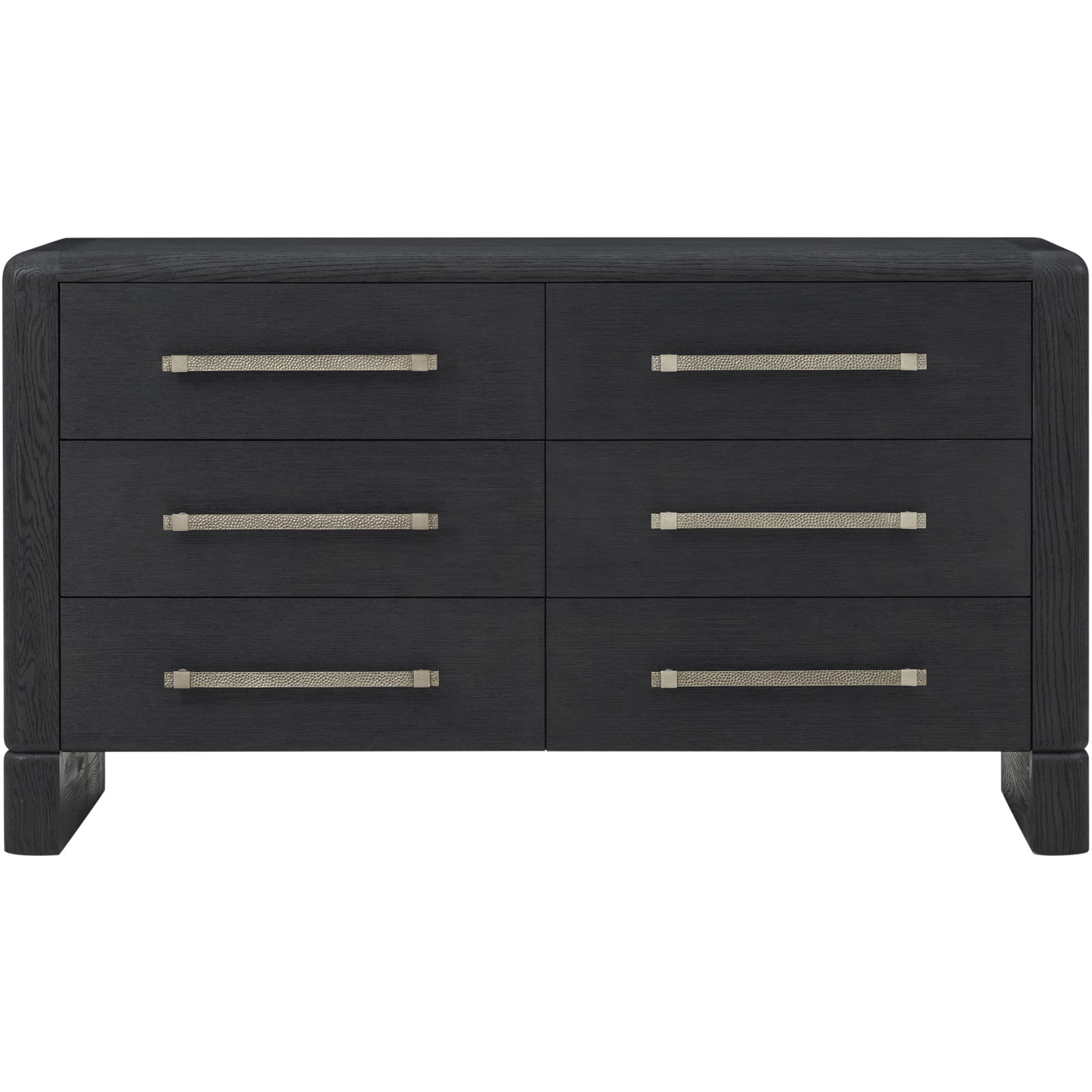 Theodore Alexander Luna 6-Drawer Dresser in Dark Palmer Oak