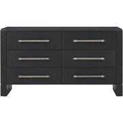Theodore Alexander Luna 6-Drawer Dresser in Dark Palmer Oak
